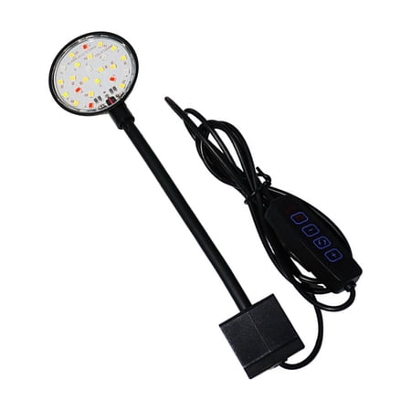 Regulable Aquariums Clip On LED Light USB Powered With Smarted Dimming For Small Fishes Tanks