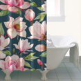 thumbnail image 5 of Waterproof Pioneer Shower Curtain 36x72 Inch Polyester Unique Colorful Floral Shower Curtain for Bathroom Hotel Home Decor with 7 Plastic Hooks, 5 of 5