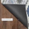 thumbnail image 5 of Addison Rugs Mayfield Premium Machine Washable Transitional Diamond Denim Rectangle Rug, 9' x 12', 5 of 6