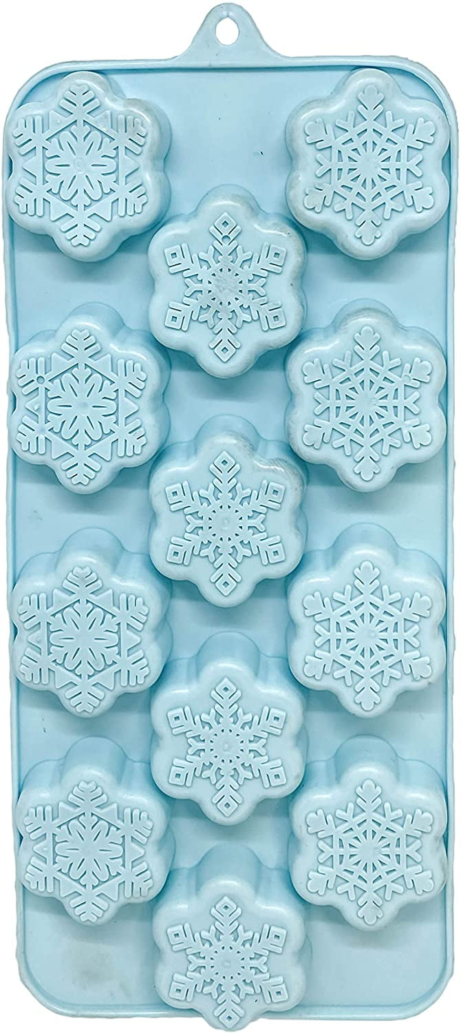 Buy 2 PCS Mold Christmas Ice Cube Trays Molds Snowflake Chocolate Online   Matt Blatt. Ice Cube Trays Snowflake Molds Chocolate Christmas Soap Besides  water, you can fill the cube mold with