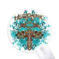 thumbnail image 1 of Graffiti Street Blue Black l Mouse Pad Comfortable Game Office Mat, 1 of 2
