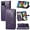 Deep Purple, variant on for Google Pixel 5A 5G Wallet Phone Case,Mandala Embossing PU Leather Phone Case with Credit Card Holder & Hand Strap Kickstand Flip Folio Closure Cover for Google Pixel 5A 5G MTL Green