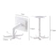thumbnail image 3 of Gancho de pared giratorio 360° | Organizador para cocina y baño | Montaje con adhesivo fuerte sin taladrar | Perchero multiusos de plástico para abrigos y toallas | Ahorro de espacio | Accesorio, 3 of 7