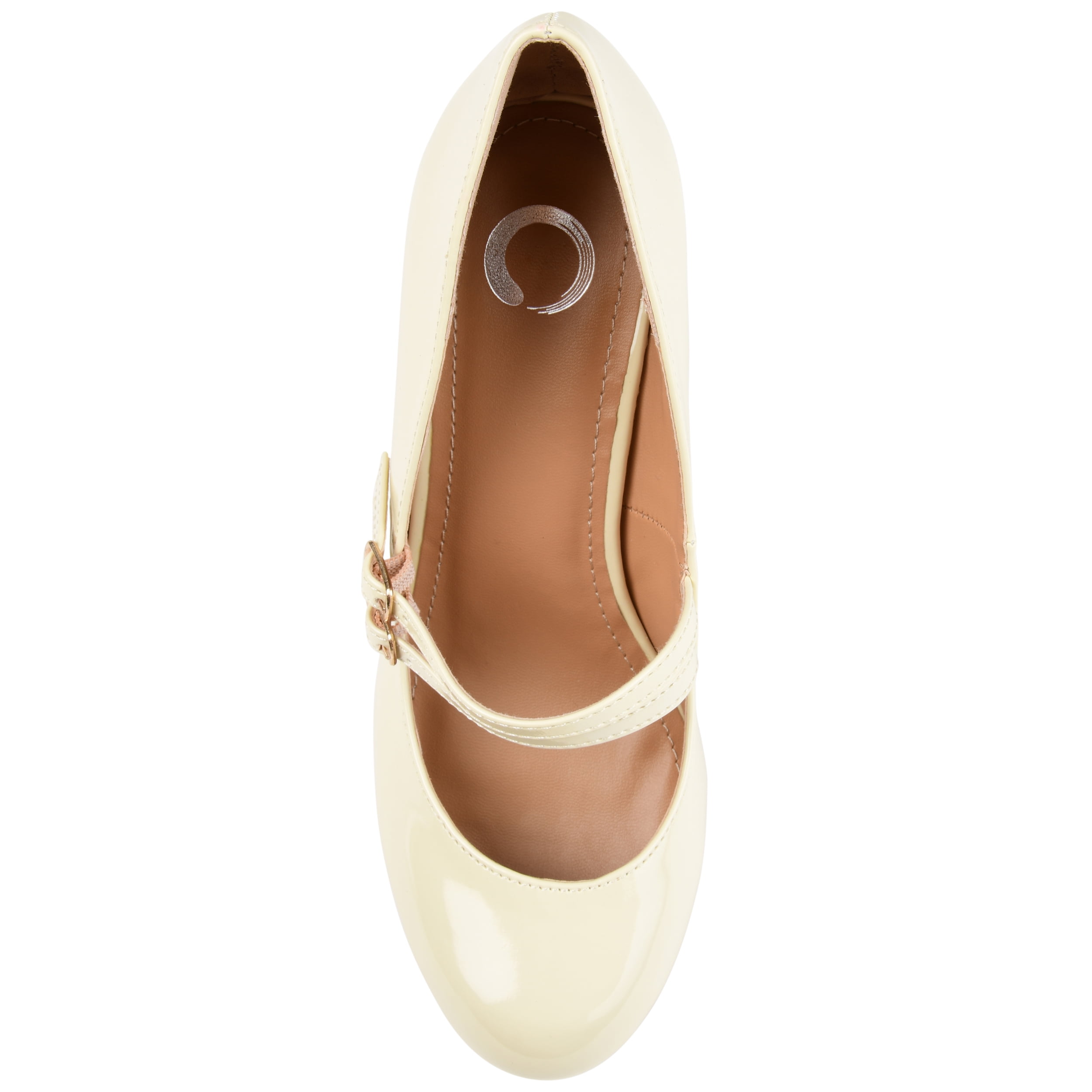 Journee Womens Wendy-09 Round Toe High Block Heel Pumps