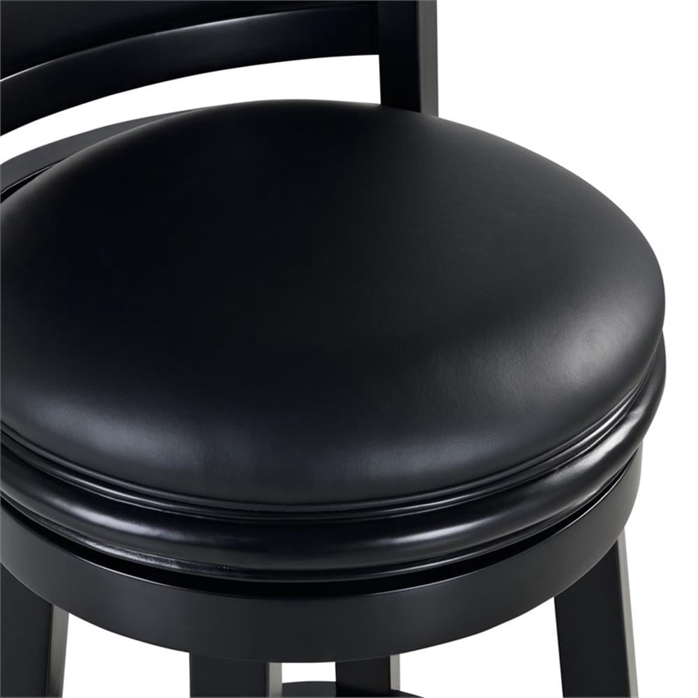 Boraam Augusta Swivel Extra Tall Bar Stool - Black