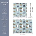 thumbnail image 2 of Yayeee Toggle Light Switch Wall Plate 2-Gang 4.56"x4.48" Decorative Outlet Cover, Colorful Trains, 2 of 7