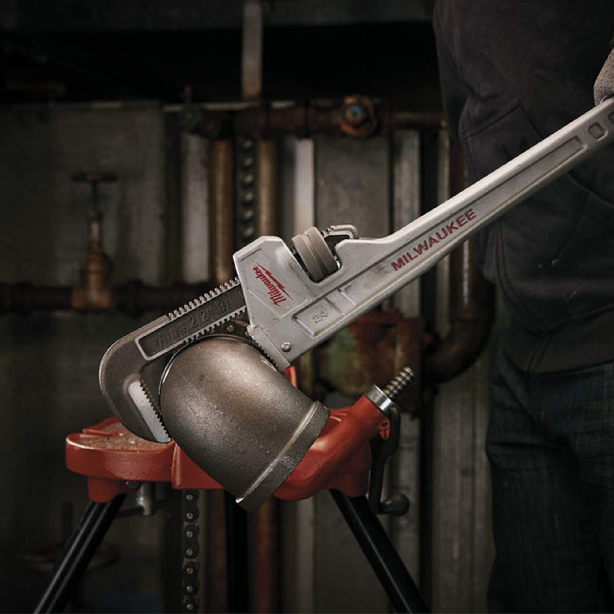 Milwaukee Tool 14&rdquo; Aluminum Pipe Wrench