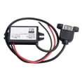 thumbnail image 1 of Convertisseur de Puissance DC-DC 12V à 5V 3A USB Alimentation Tension Descendante Sortie Simple USB avec Oreille, 1 of 9