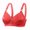 443#Red, variant on Padded T Shirt Bras for Women Women's Large Size Sexy Jacquard No Steel Ring Bra Comfortable Breathable Thin Underwear Underwire T-shirt Bra Padded Bralettes for Women Sexy