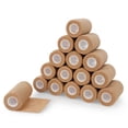 thumbnail image 1 of Bandage Élastique Auto-Adhésif, Enveloppe, Lot de 16, Beige, Po - 4 Po, Bandage de Compression de Premiers Soins, 1 of 5