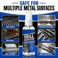 thumbnail image 6 of Homellea Grill Cleaner Spray, 3.38 Fl Oz Oven and Grill Grease Remover with Cleaning Cloth for BBQ Grates, Racks, Stove Tops, Pans and Kitchen Cleaning, 6 of 8