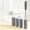 Gray, variant on Pumice Toilet Cleaning Brush,Long Handle Toilet Scrubber,Natural Stone Stain Remover,Bathroom Descaling Tool,Replaceable Brush Head,Hard Water Stain Remover,No Scratch Brush,Toilet Bowl Cleaner