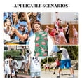 thumbnail image 6 of Sikiie Tropical Flamingo Basketball Jersey Reversible Men's Mesh Athletic Sports Shirts Training Practice S-4XLMedium, 6 of 6