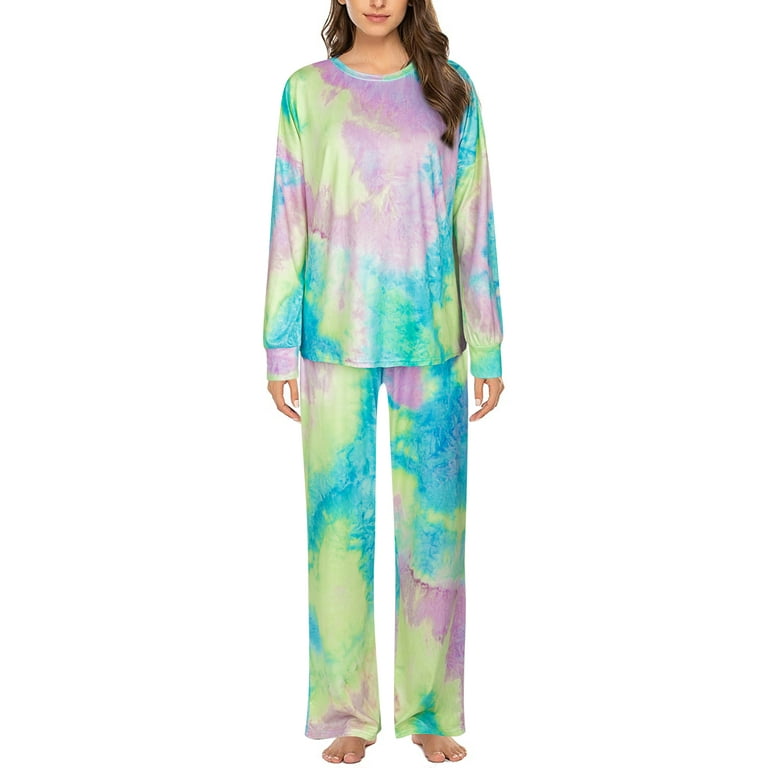 Plus size discount tie dye pajamas