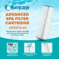 thumbnail image 2 of Hurricane 3 Pack HF5374-01 Advanced Pool and Spa Filter Cartridge Replacement, 2 of 11