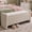 Corduroy Beige, variant on Pinmoco 44" Upholstered Storage Bench, Wood Frame Entryway Bench with Storage for Bedroom & Living Room, Corduroy Beige