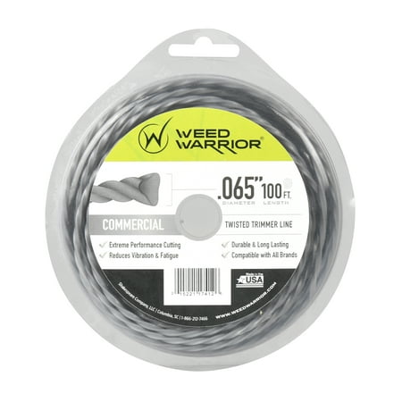 Weed Warrior® .065 in. x 100 ft. Nylon Commercial Trimmer Line