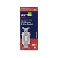 thumbnail image 1 of AC Quiet Switch Leviton, 20 A, 3 vías, blanco, paquete de 1 unidad, 1 of 1