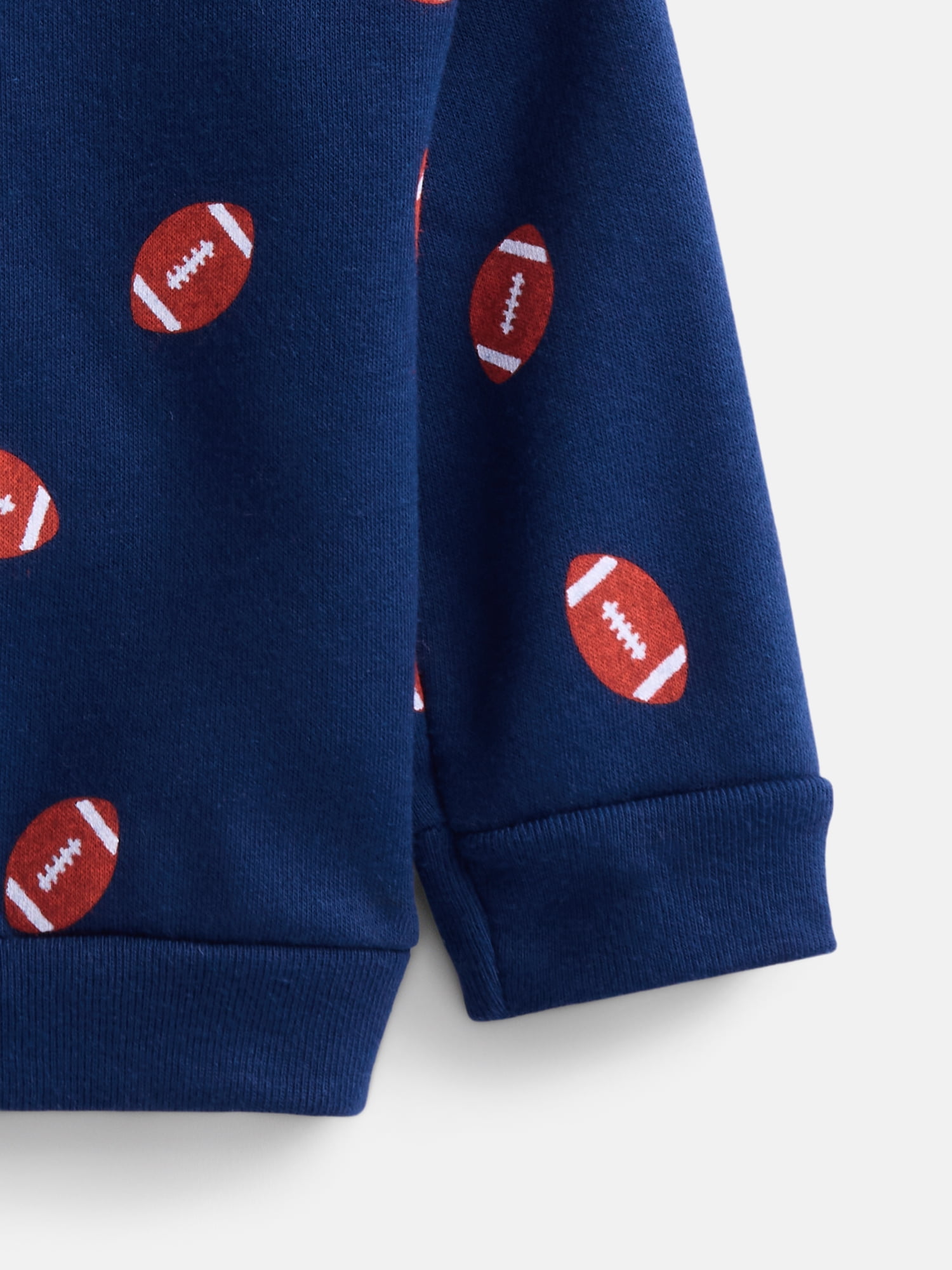 Wonder Nation Baby & Toddler Fleece Crewneck Sweatshirt, Sizes 6M-5T