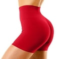 thumbnail image 4 of vigerkar Swim Bottoms for Womens,Swimsuit Boy Shorts Tankini Bottoms Swim Biker Shorts High Waisted Shorts Tankini Swimming Shorts Red, L, 4 of 5