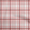 thumbnail image 1 of oneOone Rayon Light Pink Fabric Plaid Craft Projects Decor Fabric Printed By The Yard 56 Inch Wide, 1 of 4