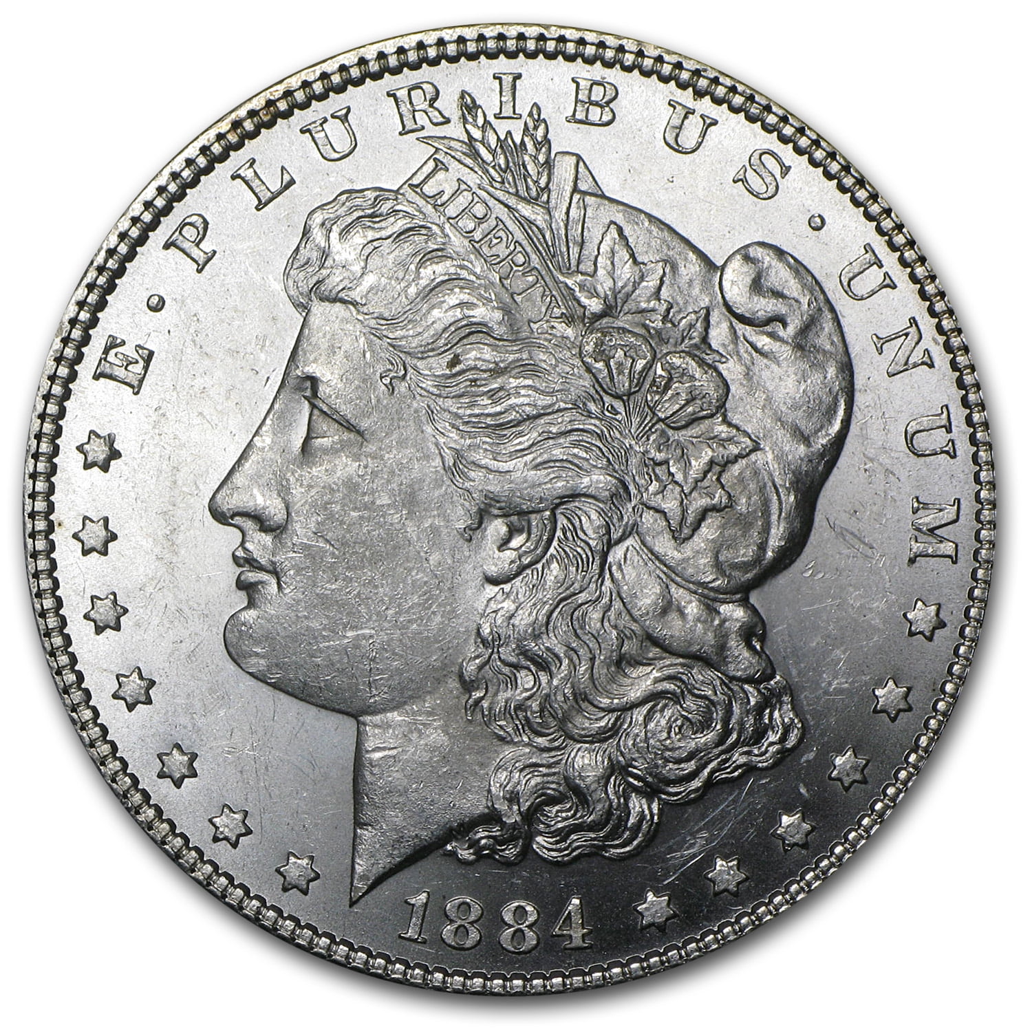 1884 Morgan Dollar Bu - Walmart.com