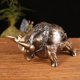 thumbnail image 2 of Cenicero para fumar Cenicero de cerámica para el hogar Estatua de toro Contenedor de metal con tapa Soporte para cenicero de metal Contenedor de ceniza Animal Aleación de zinc 20 * 9 * 13 CM Bronce, 2 of 5