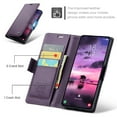 thumbnail image 3 of CaseMe Funda de Cuero para Samsung Galaxy S26+ 5G con Bloqueo RFID, para Samsung Galaxy  S26+ 5G Funda para Mujer y Hombre, Tarjetero con Cierre Magnético, Funda Tipo Folio, Morado, para, 3 of 10
