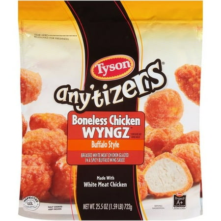 frozen hot wings walmart tyson any tizers buffalo style boneless anytizers chicken frozen hot wings walmart tyson any tizers buffalo style boneless anytizers chicken