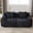 Black, variant on Arouseden 73" Modern Modular Sectional Sofa,Deep Seat 2 Seat Couch,Plush White Cloud Couch,2 seater Boneless Sectional Couch,Compressed Sofa for Living Room,No Assembly Required