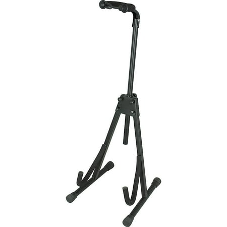 Musician's Gear Deluxe A-Frame Electric Guitar and Bass Stand (Best A Frame Guitar Stand)