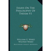 Essays On The Philosophy Of Theism V1 (Paperback)