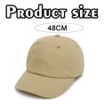 thumbnail image 2 of Gorra de béisbol, gorra de lona para bebés, niñas y niños, talla 48 (adecuada para niños de 8 meses a 2 años), 2 of 5