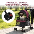 thumbnail image 3 of Carriola Para Perro Y Gato Plegable Hasta 12kg Paseos Perros Surtido, 3 of 5