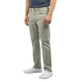 thumbnail image 3 of Jachs NY Men's Classic 5-Pocket Cotton Stretch-Straight Leg Denim Jean Pant (Olive, 36W x 34L), 3 of 6