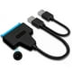 thumbnail image 1 of USB 3.0 2.0 SATA 3 Cable Sata To USB 3.0 Adapter Up To 6 Gbps Support 2.5 Inch External HDD SSD Hard Drive 22 Pin Sata III Cable, 1 of 5