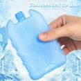 thumbnail image 3 of Worgeous 2pcs Reusable Plastic Cooling Bags Ice Packs Air Conditioner Fan Ice Packs Cooler Ice Packs Cooler Freezer Pack Reusable Freezer Ice Bags Freezer Packs, 3 of 8