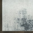 thumbnail image 4 of Nourison Dekor 7'10" x 9'10" Grey Navy Modern Indoor Rug, 4 of 8