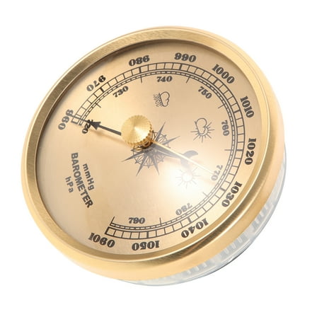 KALLORY Pressure Gauge Golden 1Set For General Users High Precision Sensor Industrial Applications