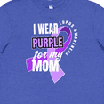 thumbnail image 4 of Inktastic I Wear Purple For My Mom Lupus Awareness Youth T-Shirt, 4 of 5