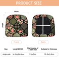thumbnail image 3 of Pioneer Flower Seat Covers for Dining Room Chairs Set Of 4,Stretch Printed Washable Chair Seat Cover with Elastic Ties and Button,Removable Waterproof Couch Cushion Covers, 3 of 6