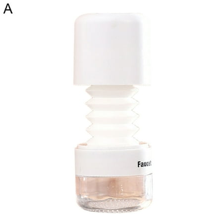 

Gwong Faucet Head Extender Splash-Proof Adjustable Anti-leakage Kitchen Faucet Bubbler Extender with Water Filter for Home(White A)