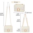 thumbnail image 2 of Bolso de hombro DEEPMEOW Fashion de mezclilla para mujer, 2 of 7