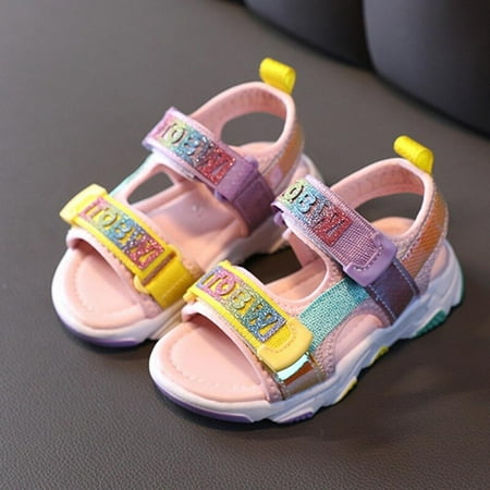 

Girls Sandals Summer 2022 Kids Shoes Fashion Light Soft Flats Baby Girl Sandals Infant Beach Children Shoes Outdoor