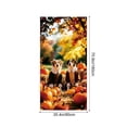 thumbnail image 3 of Fall Thanksgiving Halloween Door Curtain, 70.9 x 35.4 inches Polyester Door Cover for Party Garden Wall Decor Festive Backdrop, 3 of 6