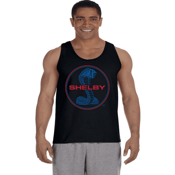 Mens Tank Tops Ford Mustang Shelby Cobra T-shirt Sleeveless Muscle Tee Tanks