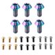 thumbnail image 5 of 6 Piezas M5 X 14 Mm Bike Disco Rotor Tornillos Tornillos De Montaje - Rianbow Sunnimix Tornillos de disco de freno de bicicletas, 5 of 8