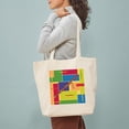 thumbnail image 5 of CafePress - Bassoon Colorblocks Tote Bag - Unisex Canvas Tote Bag, Beige, 1-Piece, 5 of 9
