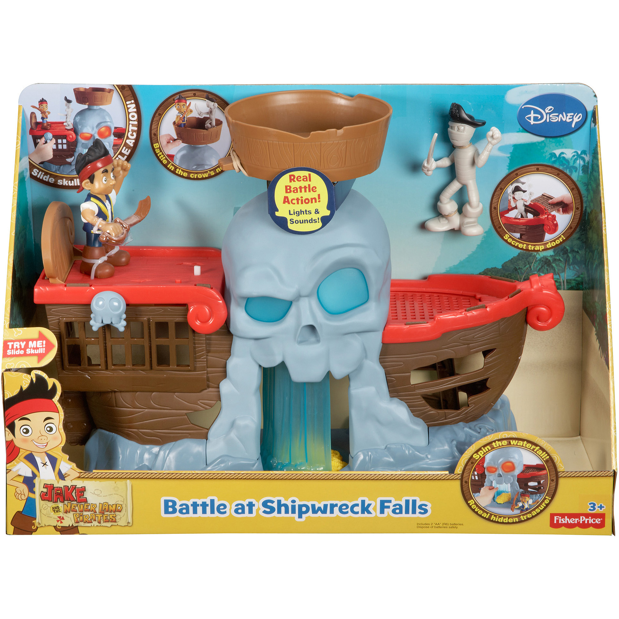 Fisher-Price Disney Jake And The Neverland Pirates Jake's Battle At Shipwreck Falls - image 4 of 4
