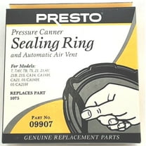 09907, Pressure Cooker Sealing Ring Gasket Fits Presto 7AV Models